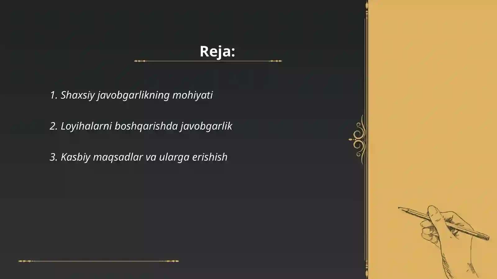 Mofaqiyat ucn shaxsiy javobgarlikni shakillantrish 2