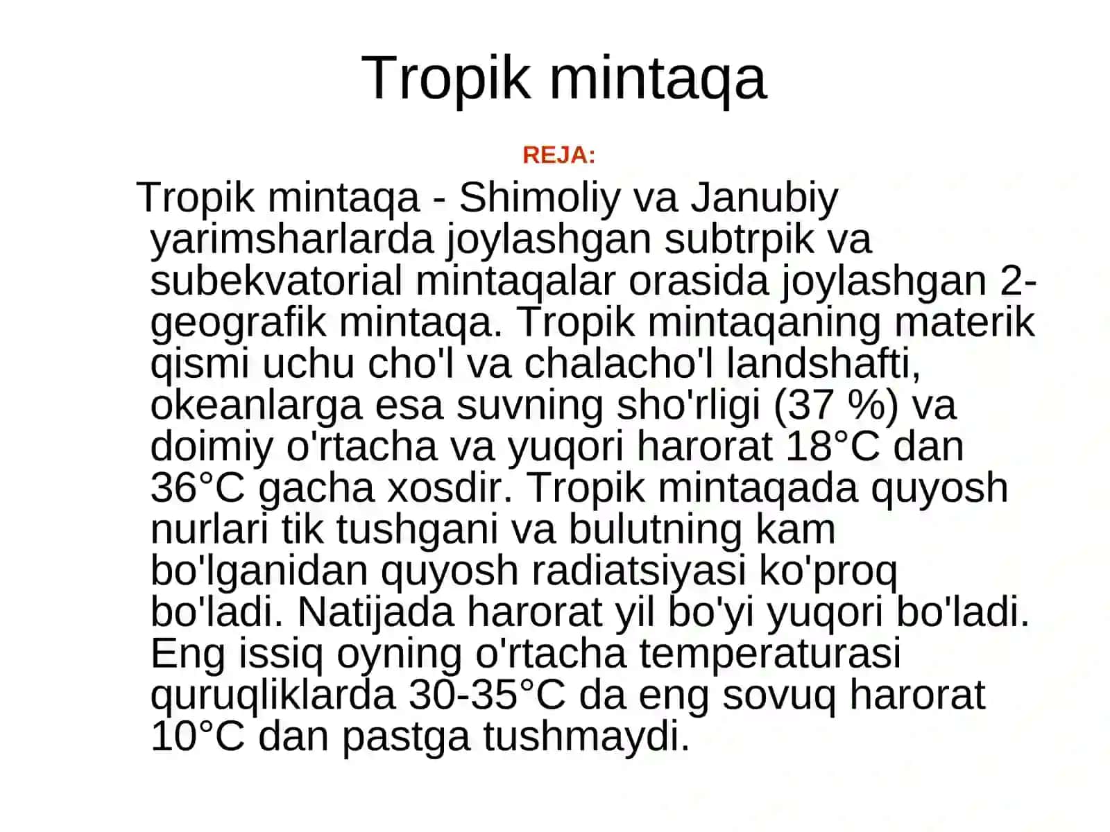 Botanika fanidan tayyorlagan TAQDIMOT ISHI 2