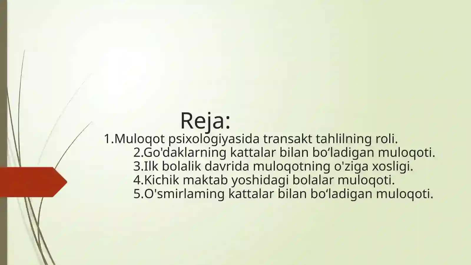 Muloqotning yoshga xos xususiyatlari 2