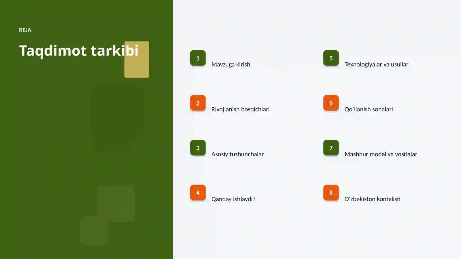 Iqlim oʻzgarishida ekspert tizimlarni joriy etish 2