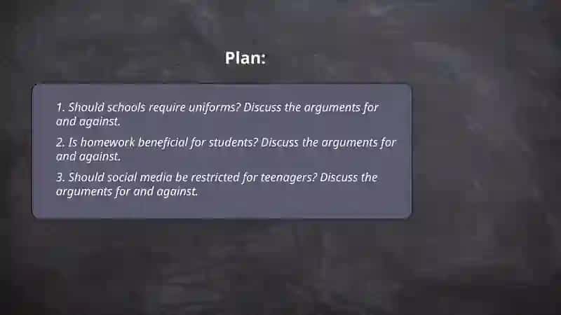 For and Against Essays 2