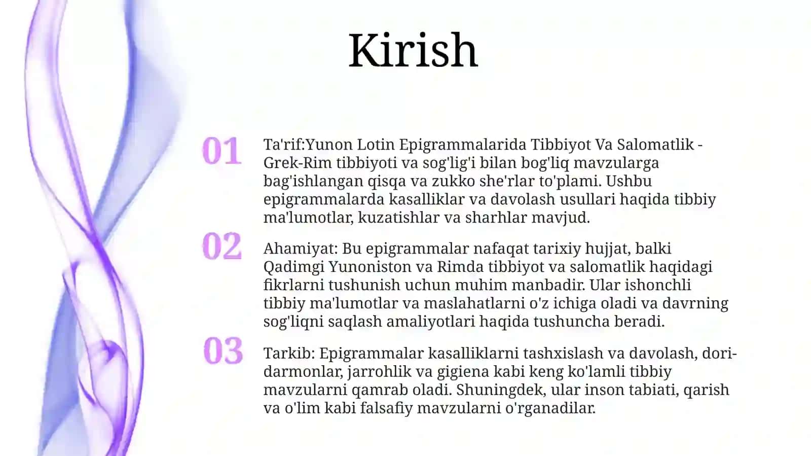 Yunon Lotin Epigrammalarida Tibbiyot Va Salomatlik 2