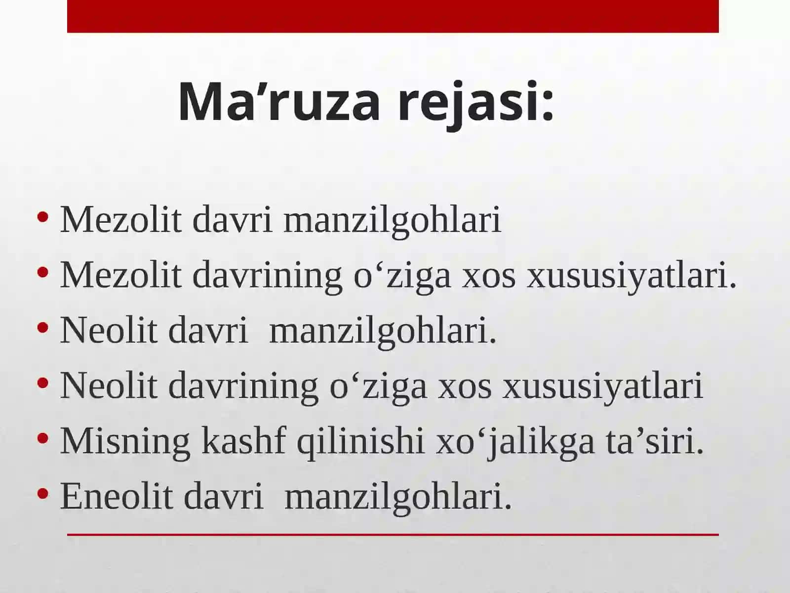 O‘zbekiston tarixining eng qadimgi davri 2