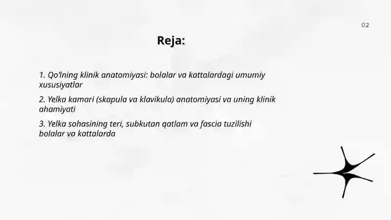 Bolalarda va kattalarda qòlning klinik anatomiyasi 2