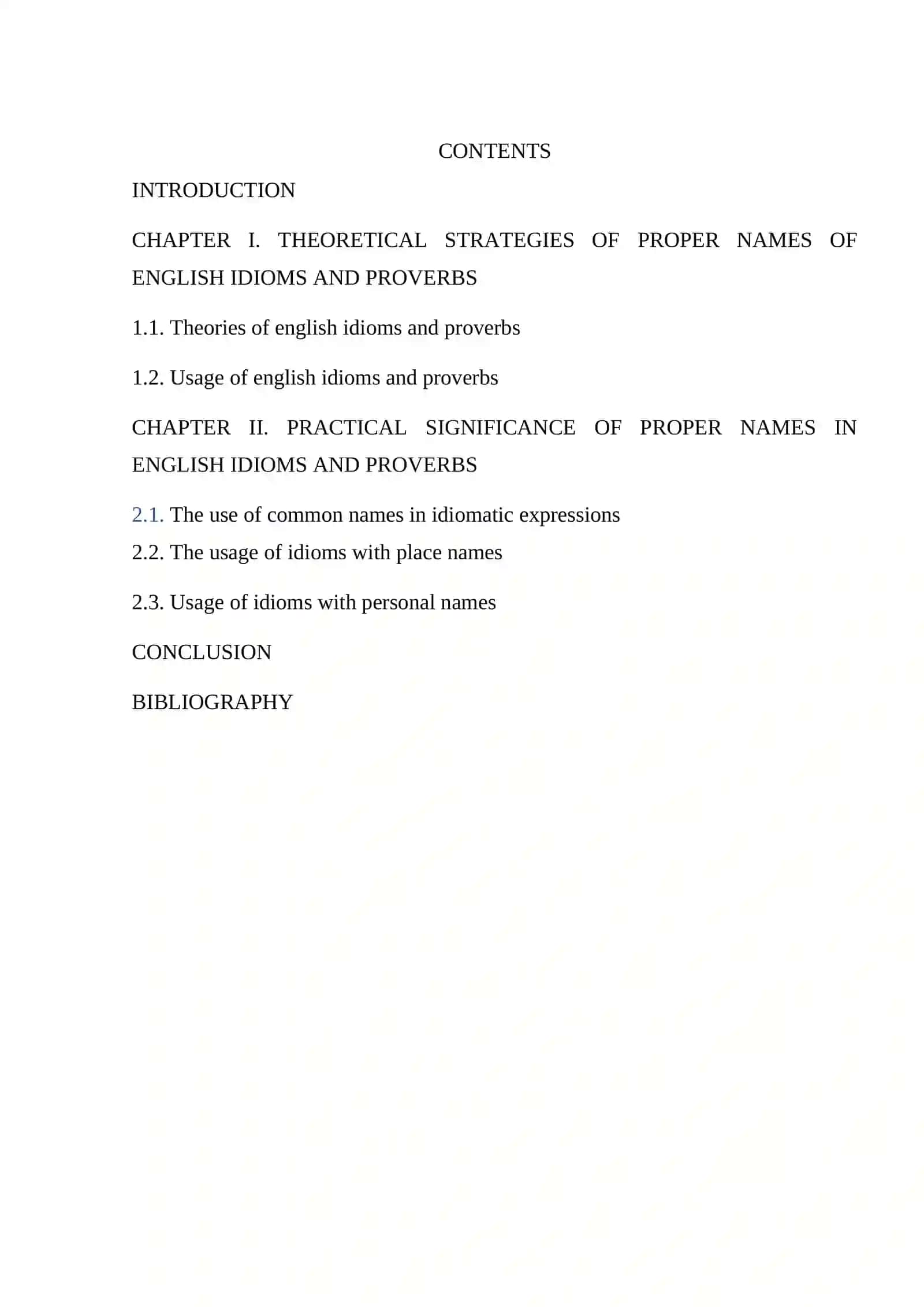 PROPER NAMES IN ENGLISH IDIOMS AND PROVERBS 2