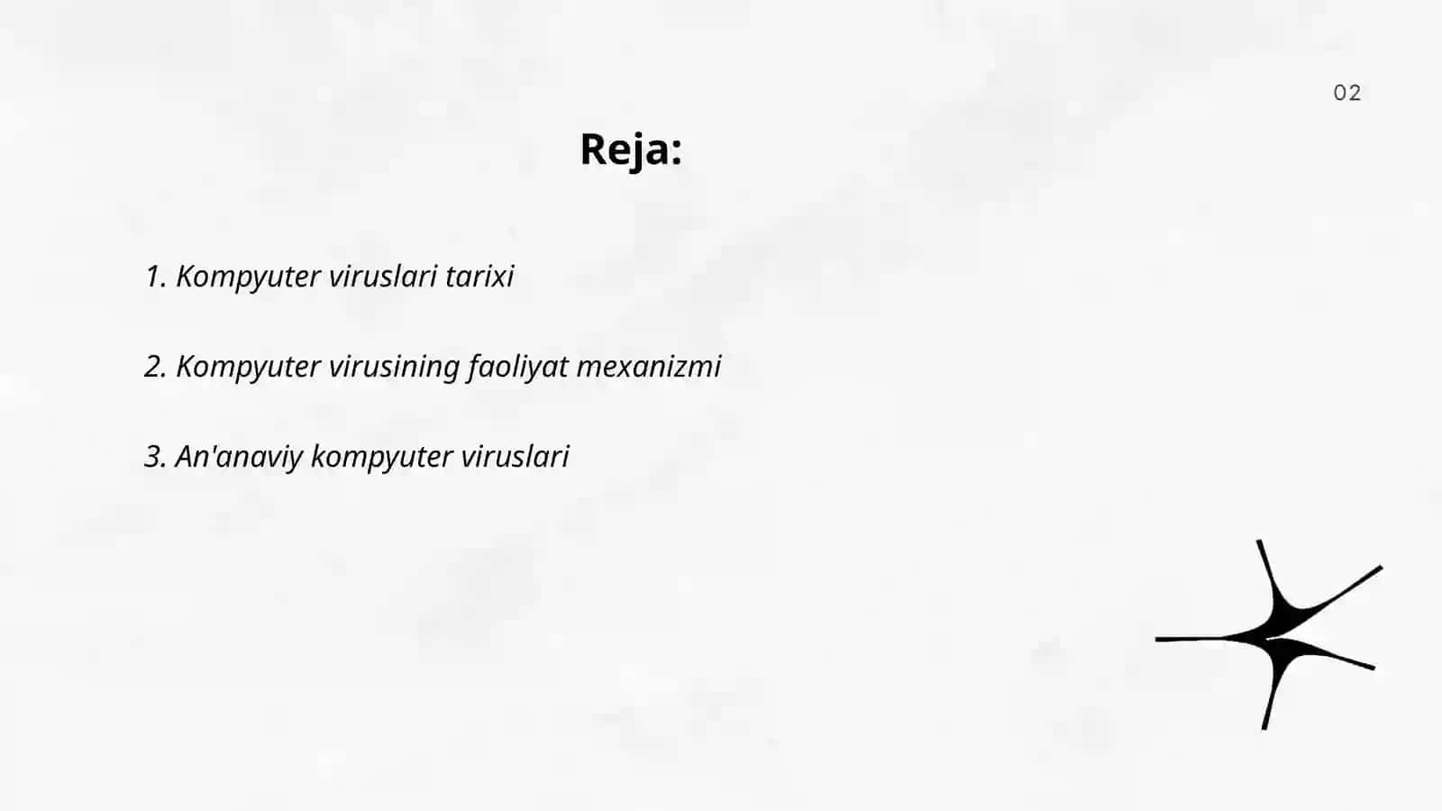 Kampyuter viruslari, turlari va unga doir misollar 2