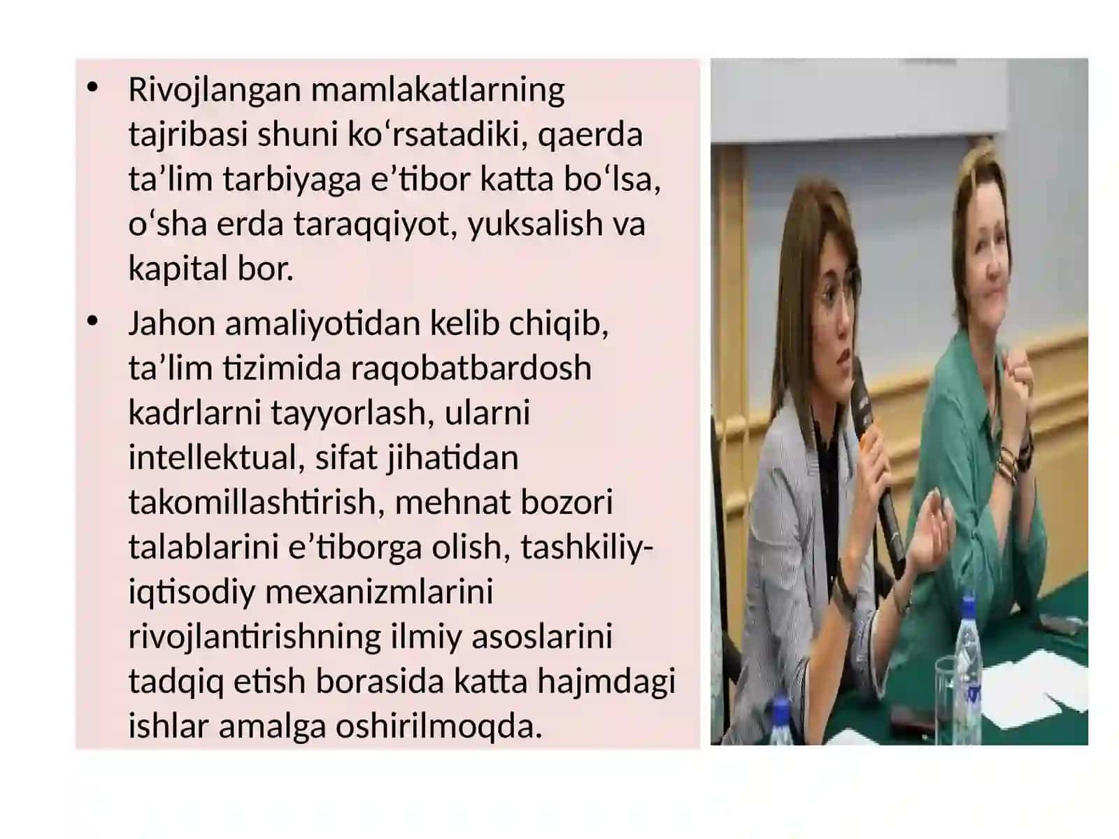 Tarbiyajarayonini samaradorligini oshirish dasturi 2