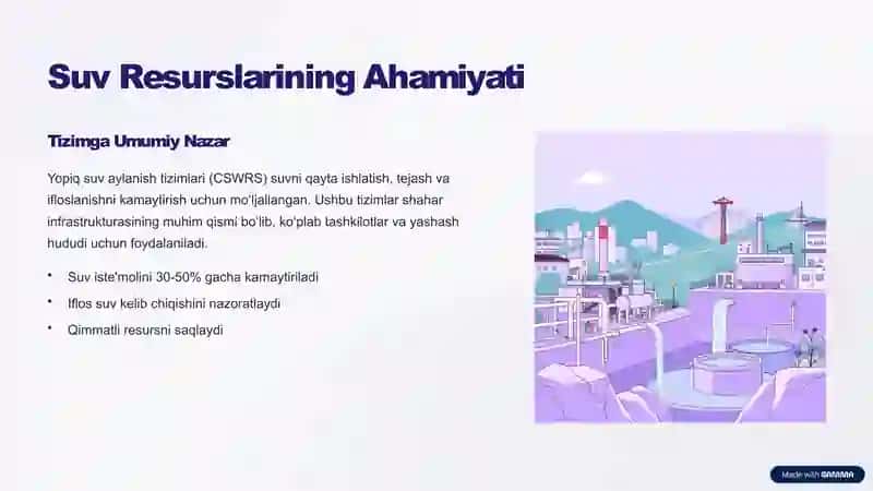 Yopiq Suv Aylanish Tizimini Takomillashtirish 2