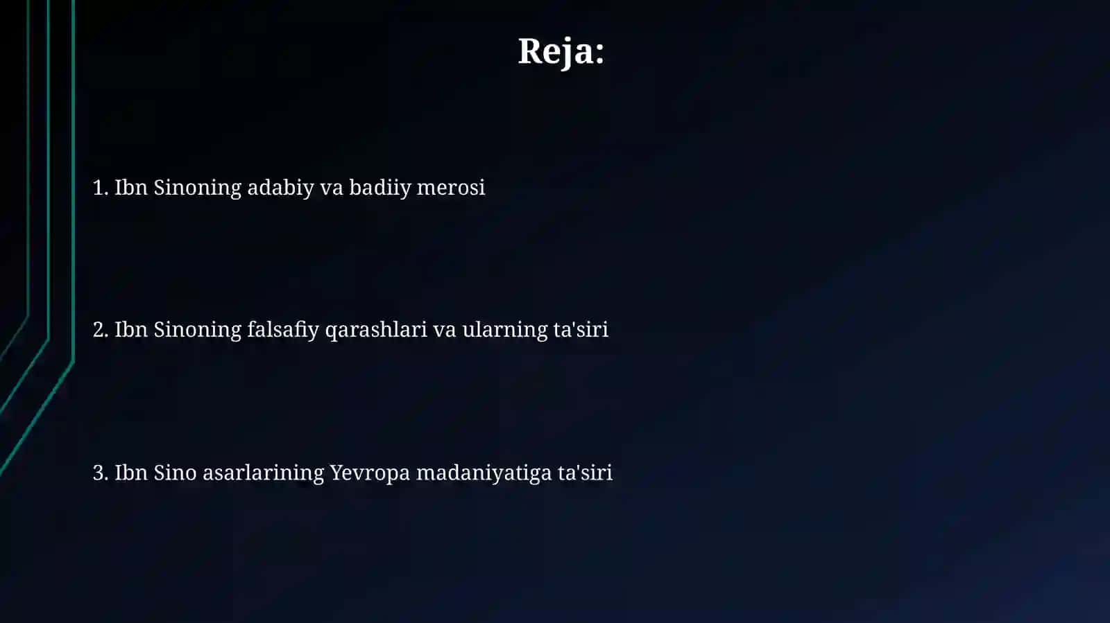 Ibn Sinoasarlaribadiiyat 2