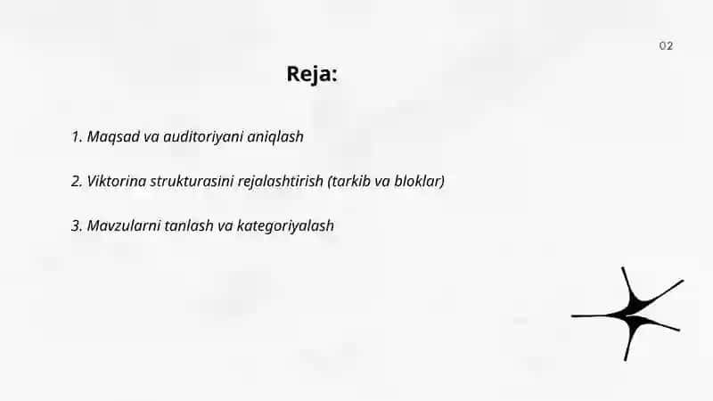 Matematika viktorinasi senariysini tuzish 2