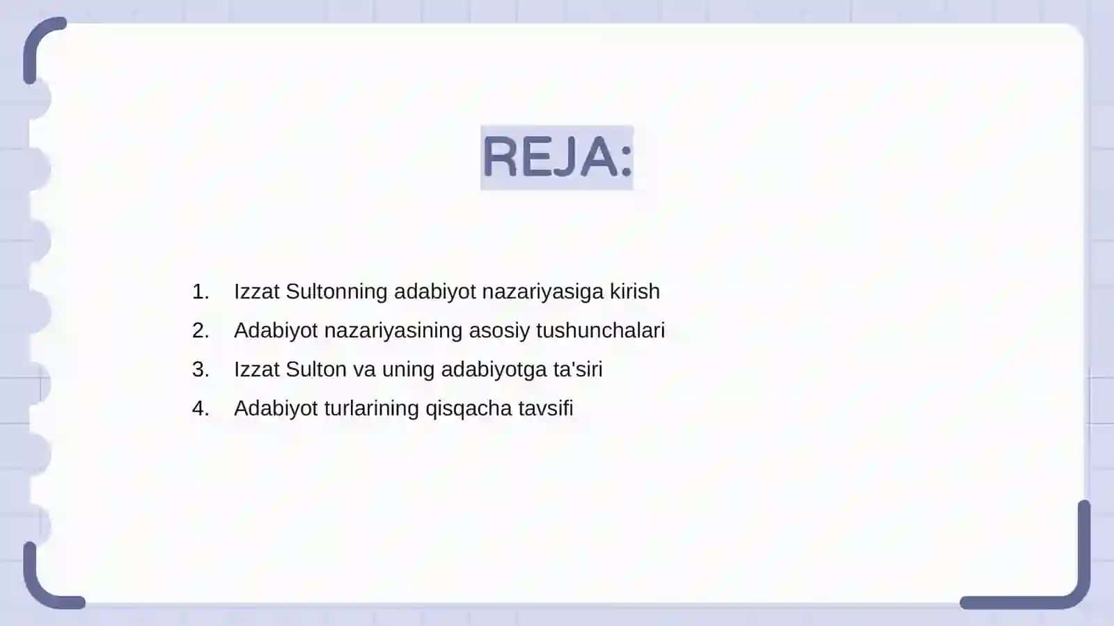 Izzat Sultonning adabiyot nazaryasi darsligi 2