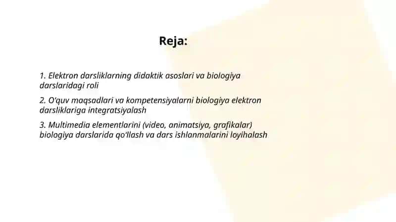 Biologiyadan yaratilgan elektron darsliklar 2
