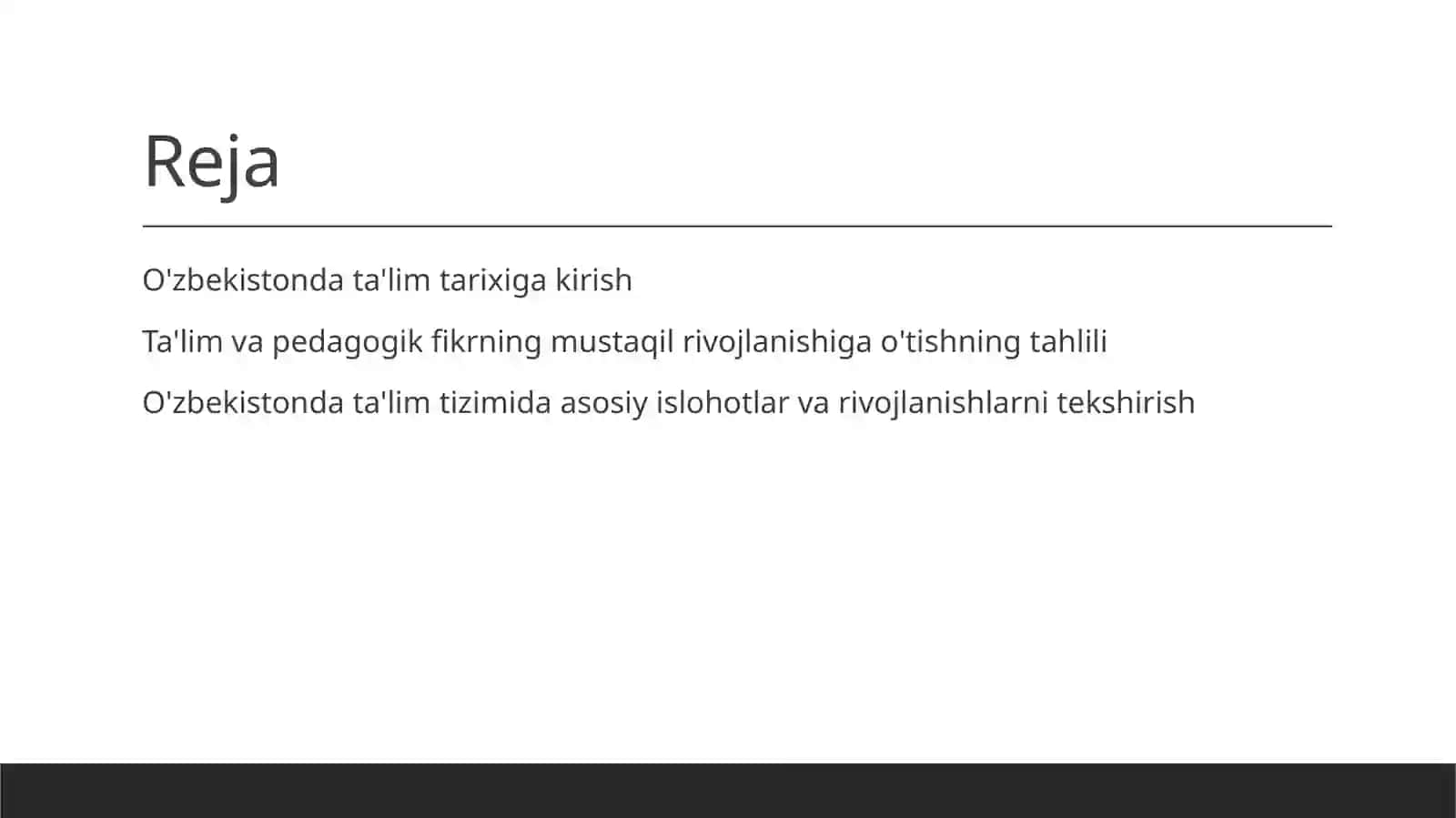 Mustaqil O‘zbekistonda ta'lim va pedagogik fikr taraqqiyoti 2