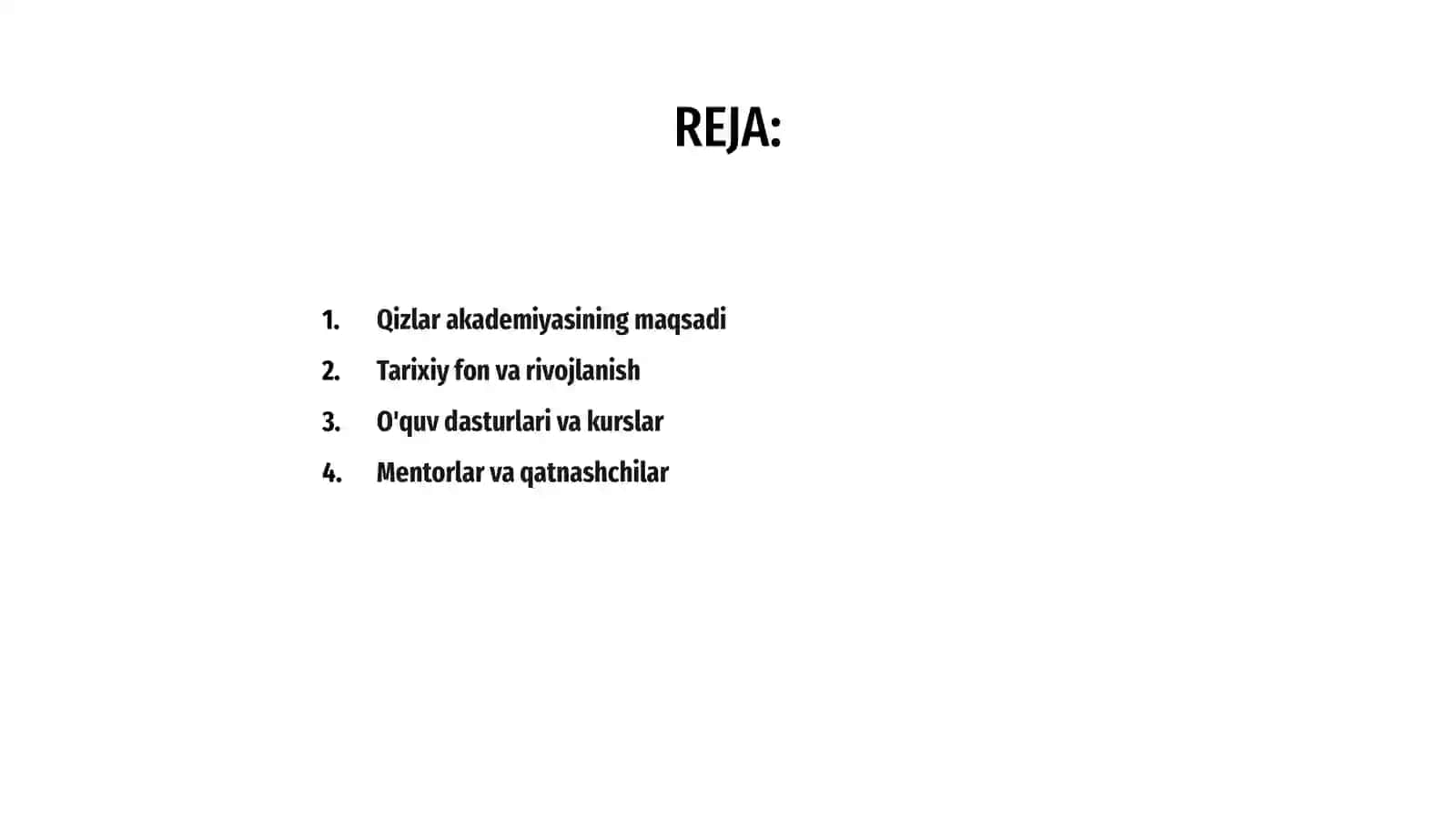 Qizlar akademiyasi 2