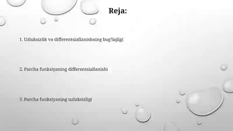 Kóp ózgaruvchili oshkormas funksiya uzluksizligi va differentsiallanuvchiligi 2