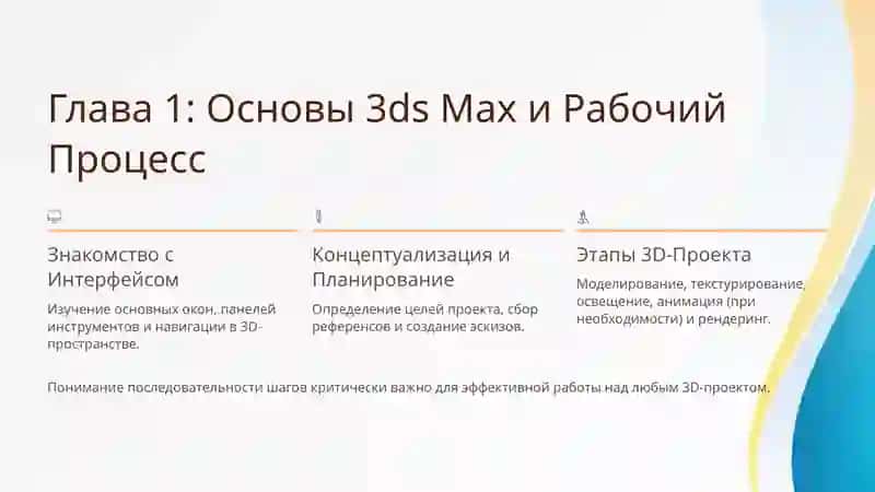 Презентация: Создание 3D-проектов в 3ds Max 2