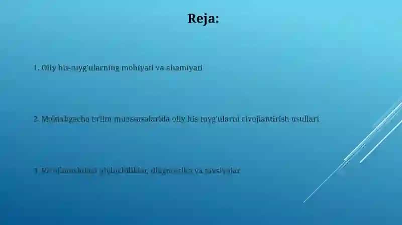 Oliy his-tuyg'ular 2