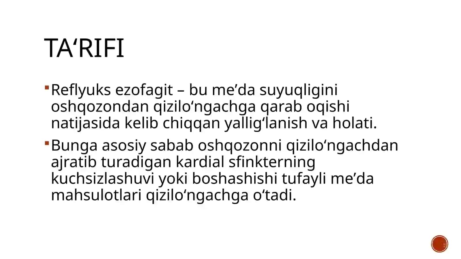 Reflyuks Ezofagit 2