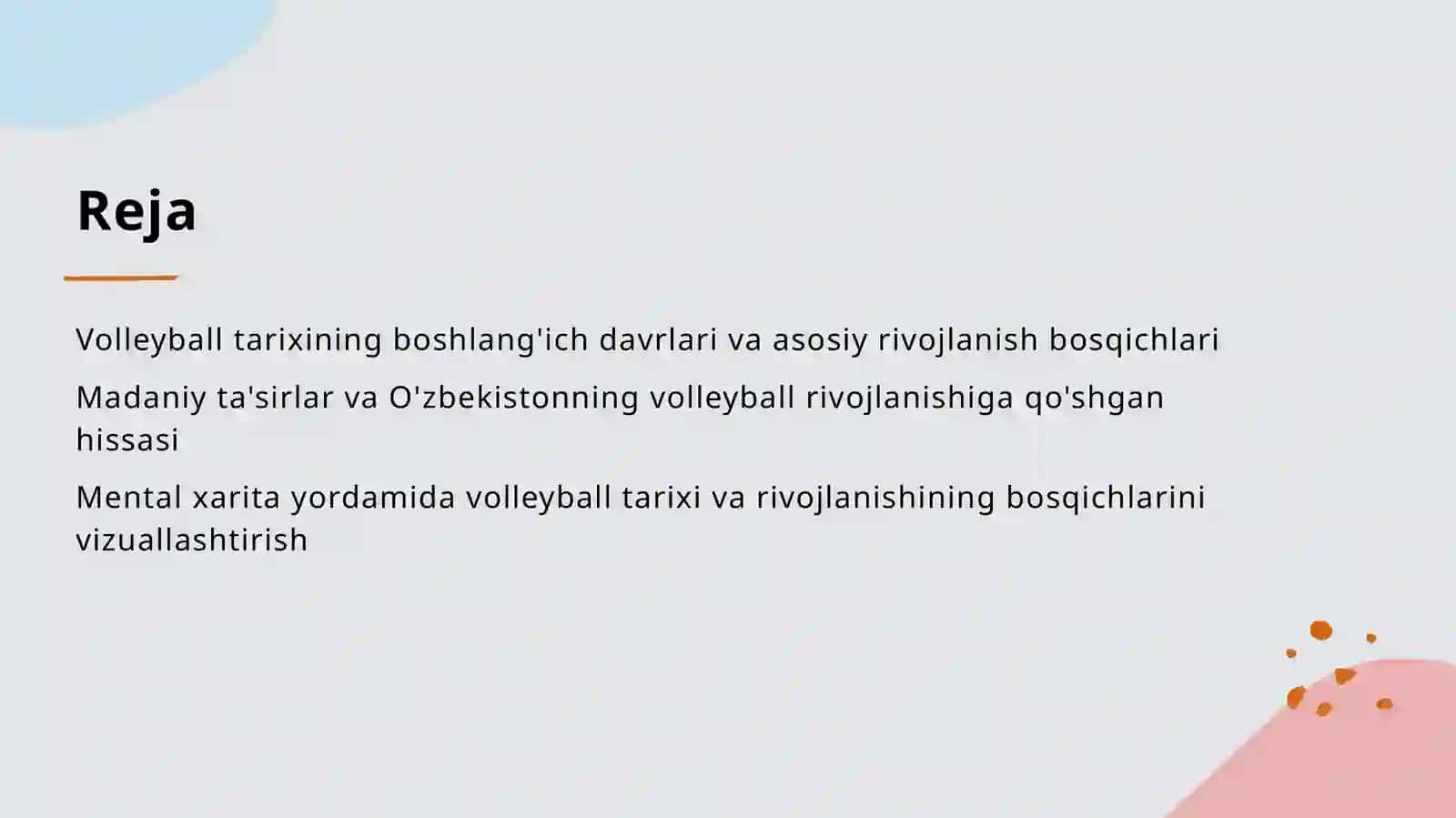 Volleyball tarixi va rivojlanishi 2
