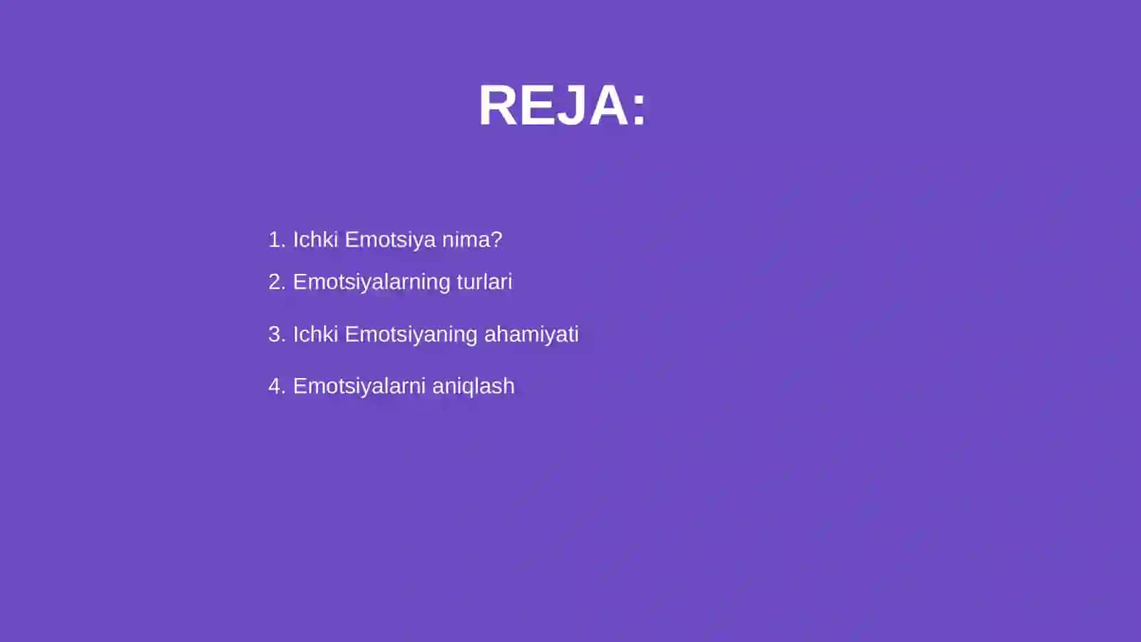 Ichki Emotsiya haqida 2