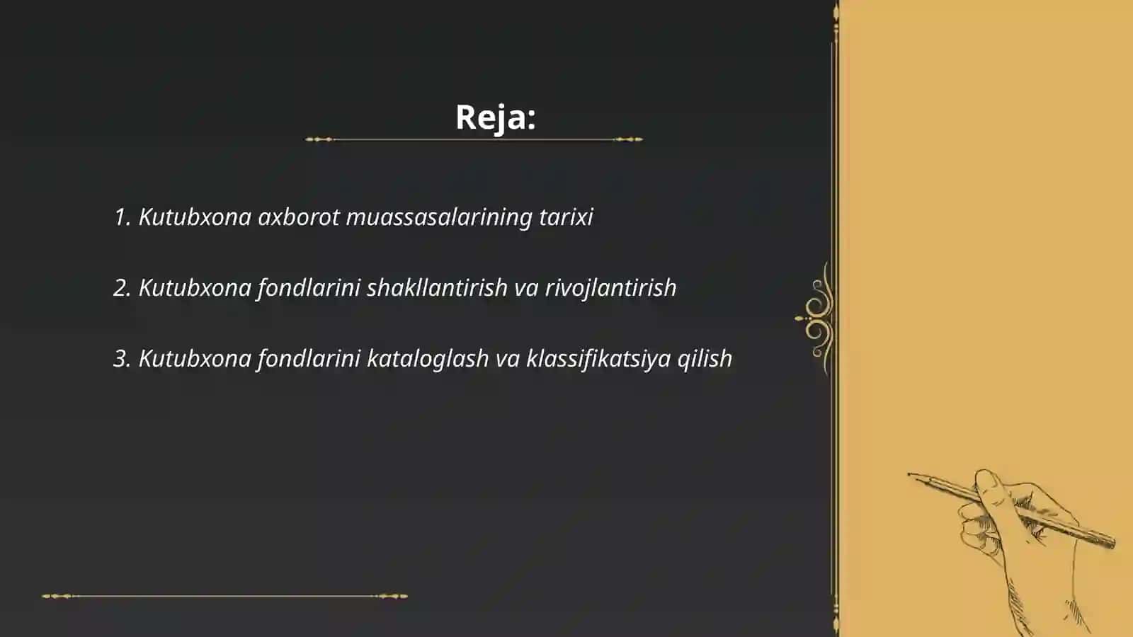 Kutubhona Axborot Muassasalarining Tarixi 2