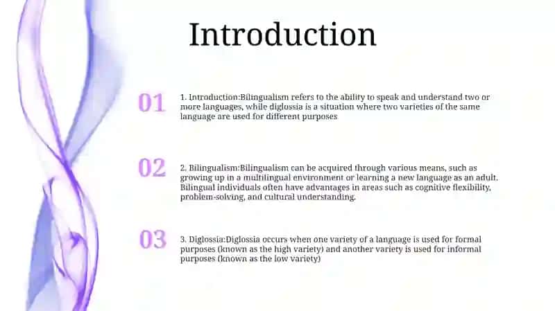 Bilingualism And Diglossia 2