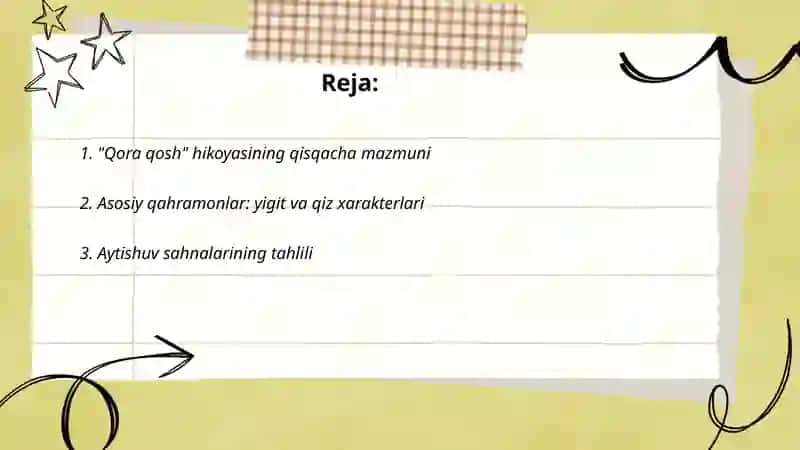 Qora qosh. (yigit va qiz aytishuvi) 2