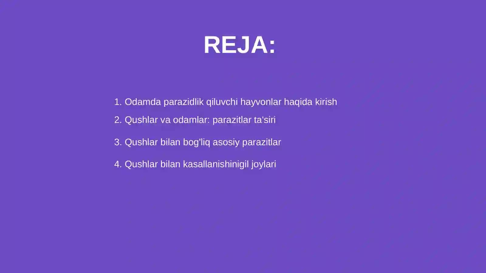 Odamda parazidlik qiluvchi sodda hayvonlar 2