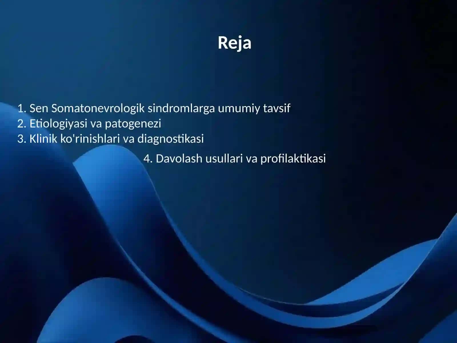 Somatonevrologik sindromlar 2