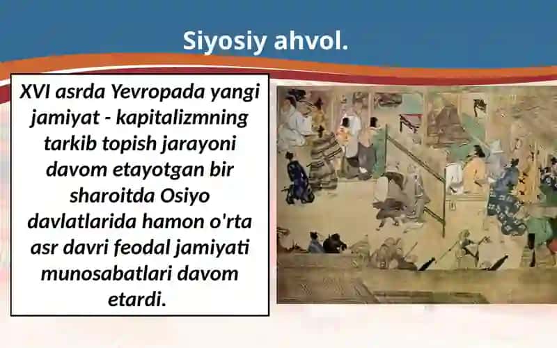 XVII-XIX asrlarda davlat tuzumi 2