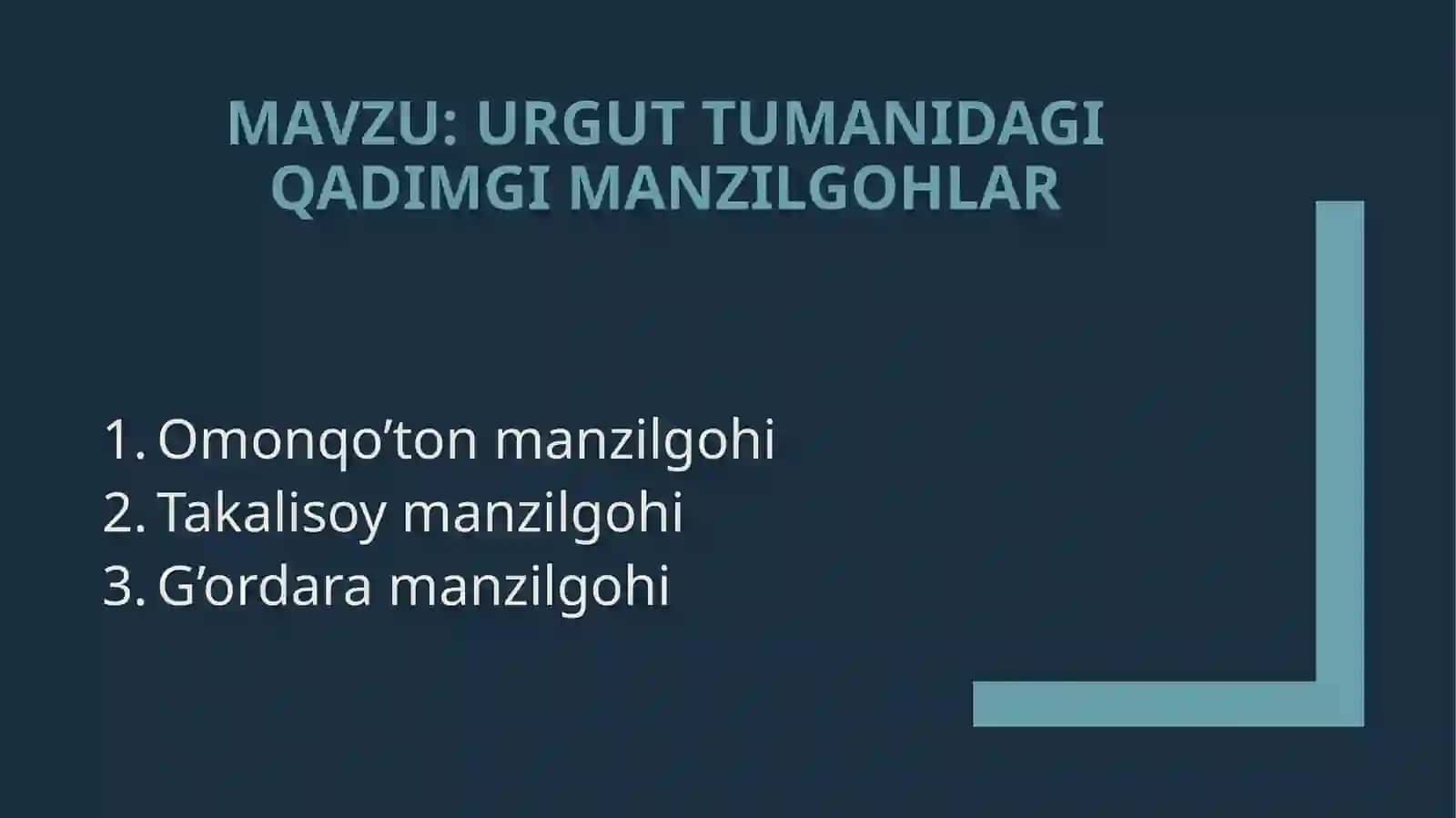 Toshkent davlat pedagogika universiteti tarix tarix o’qitish metodikasi yo’nalishi 102- diyorbek xursandovning arxeologiya fanidan 2