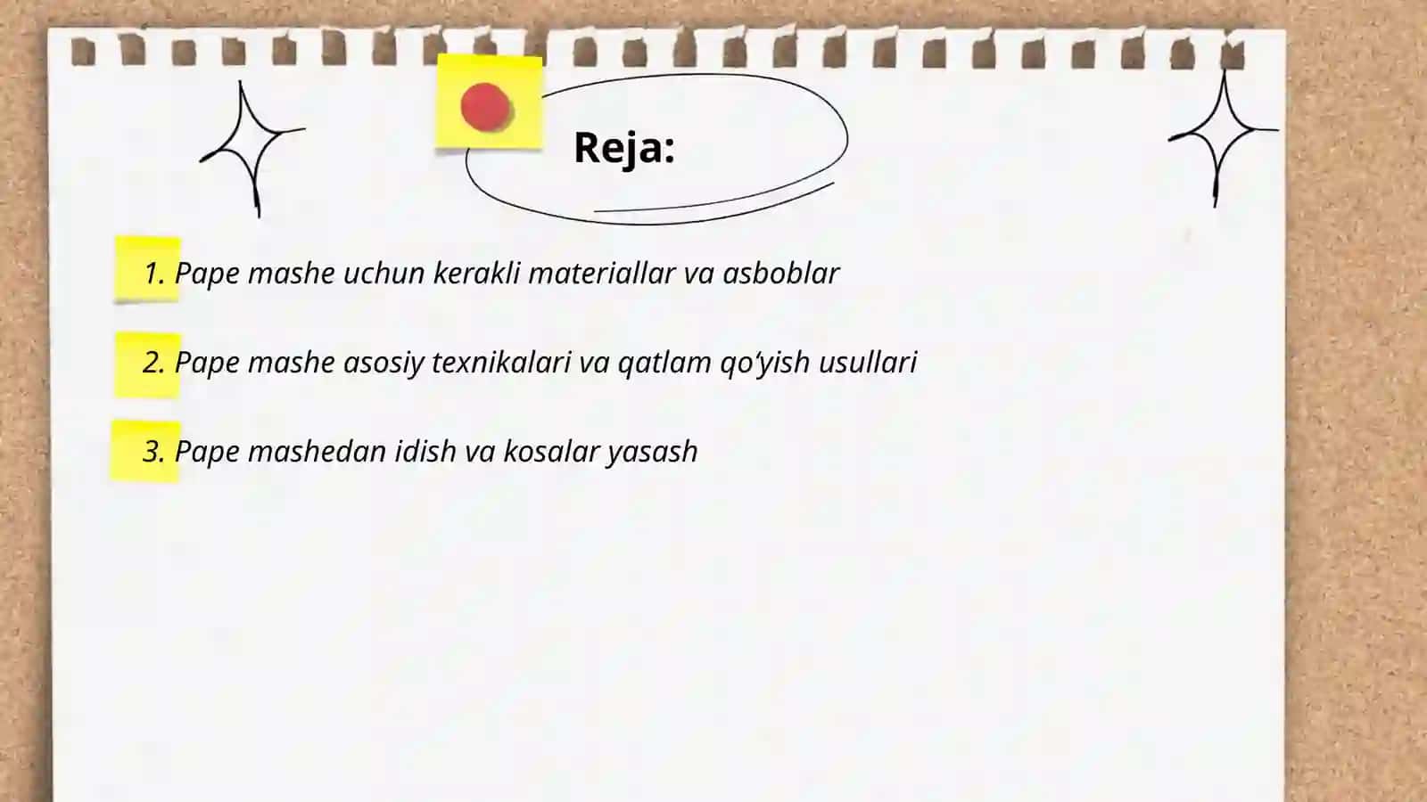 Pape mashe usulida turli buyumlar yasash 2