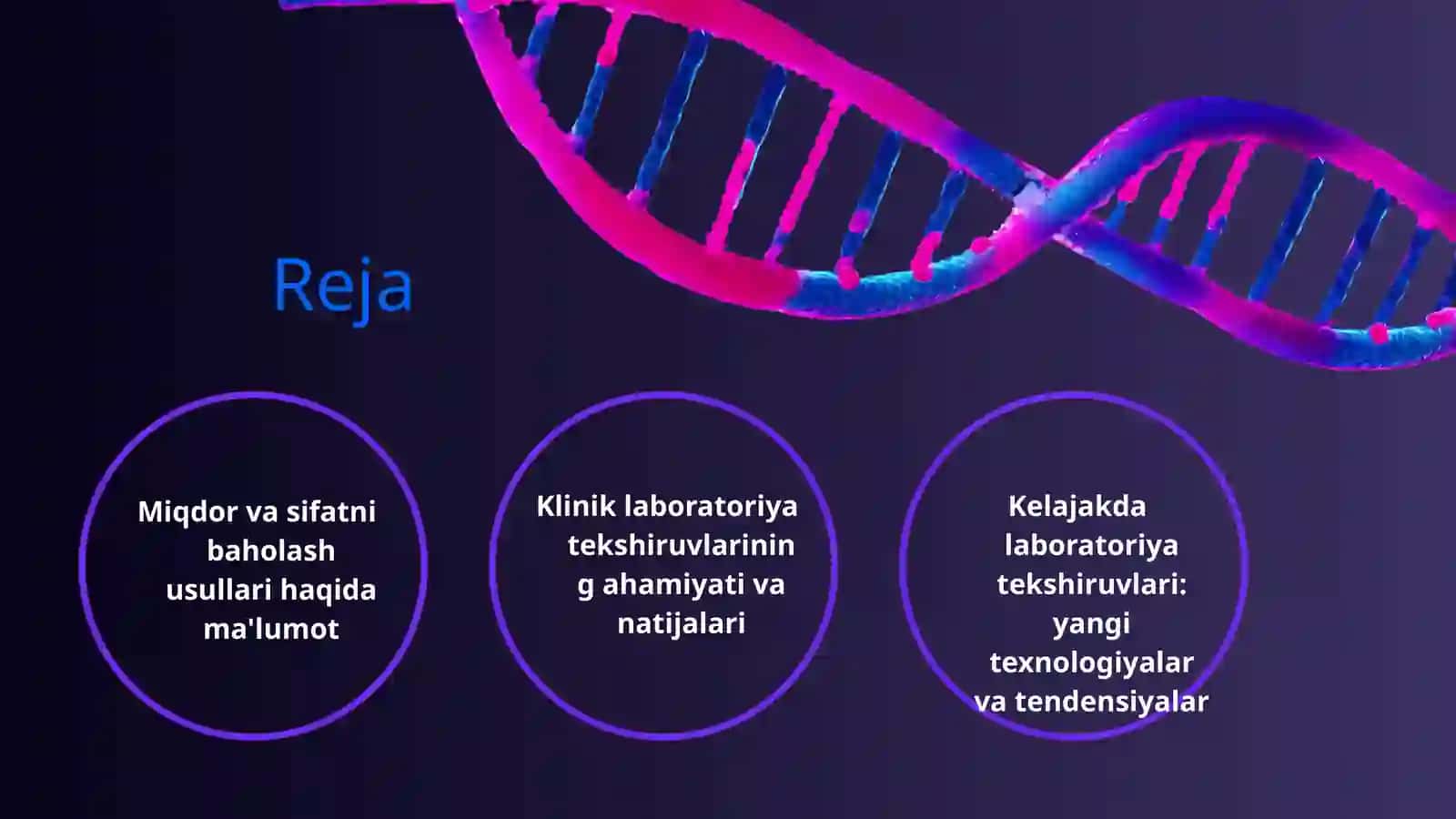 Miqdor va sifat klinik laboratoriya tekshiruvlari 2