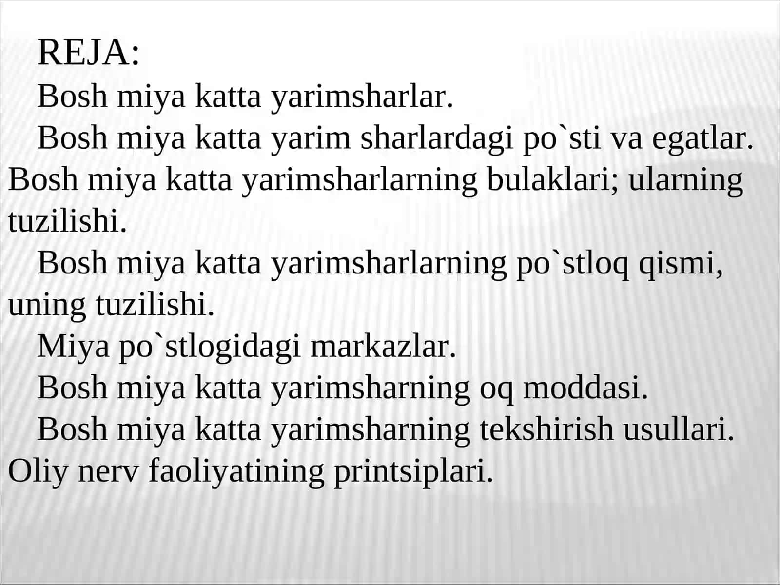 Bosh miya katta yarimsharlar 2
