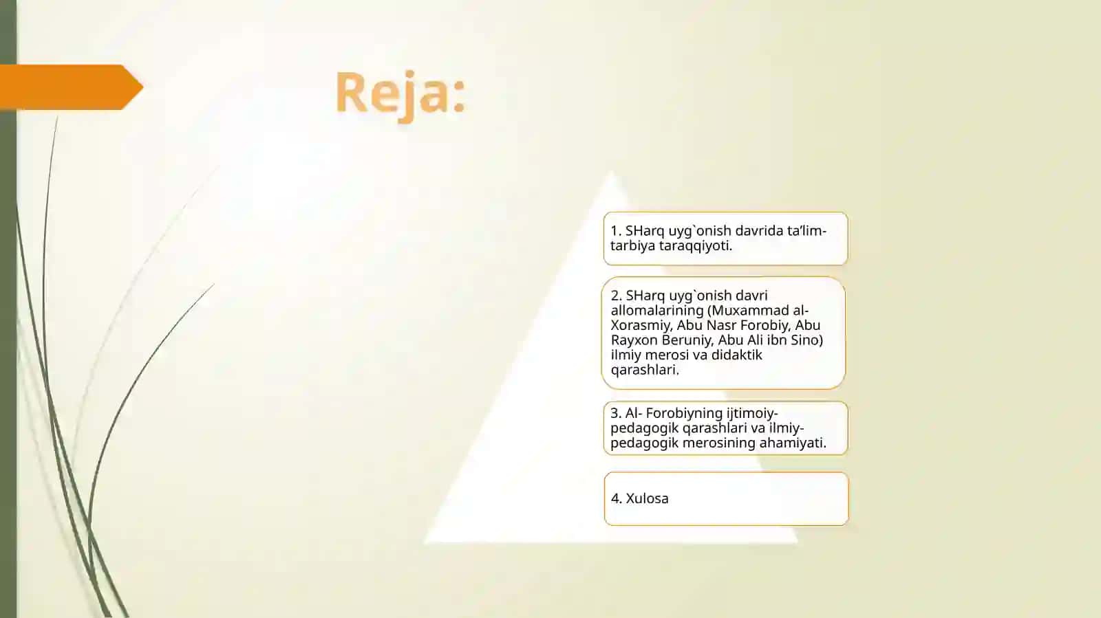 Sharq Uyg'onish Davrida (1-Renessans) Ilm-fan va Pedagogik Fikrlar 2