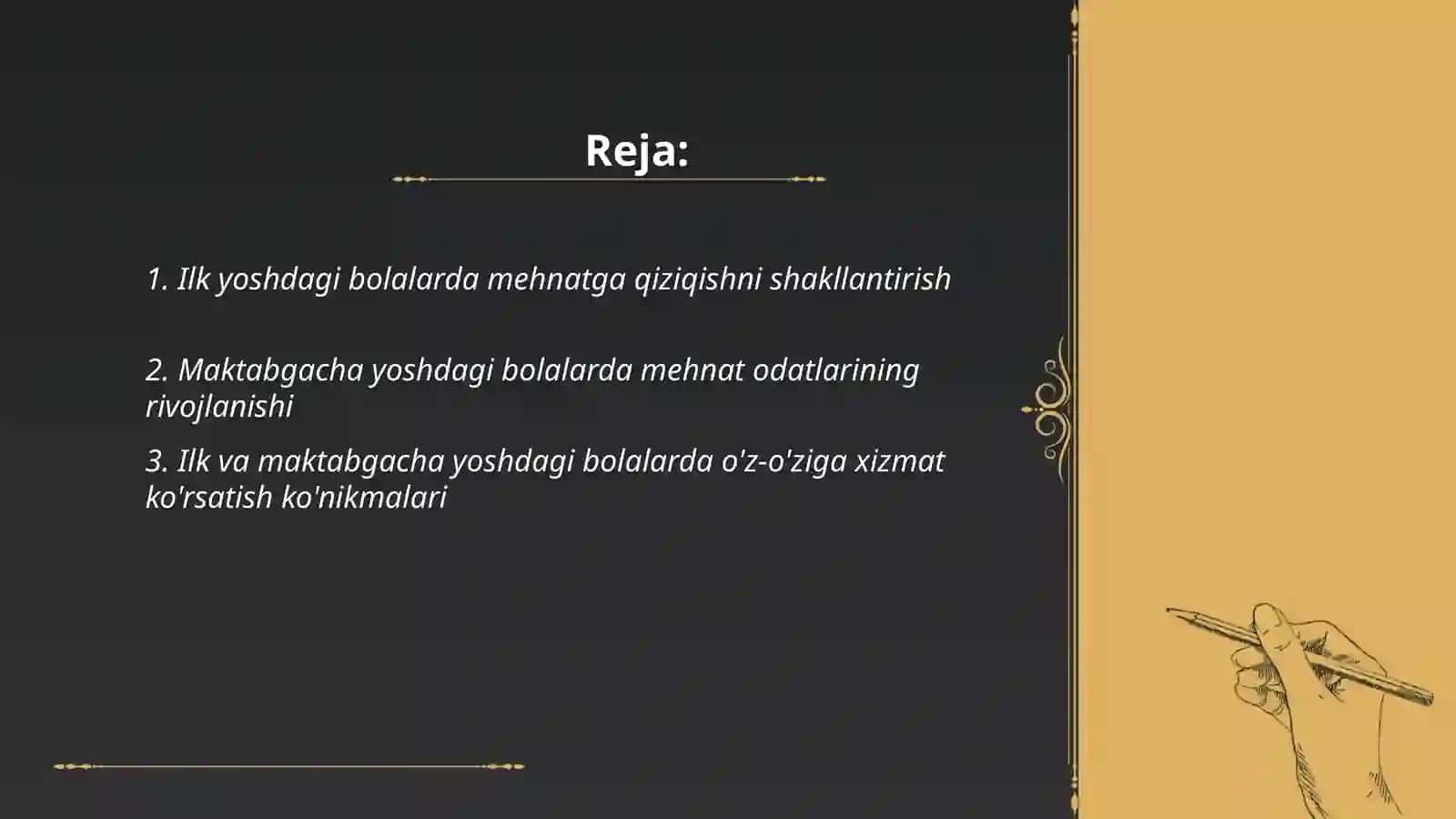 Ilk va maktabgacha yoshdagi bolalar mehnat tarbiyasi 2