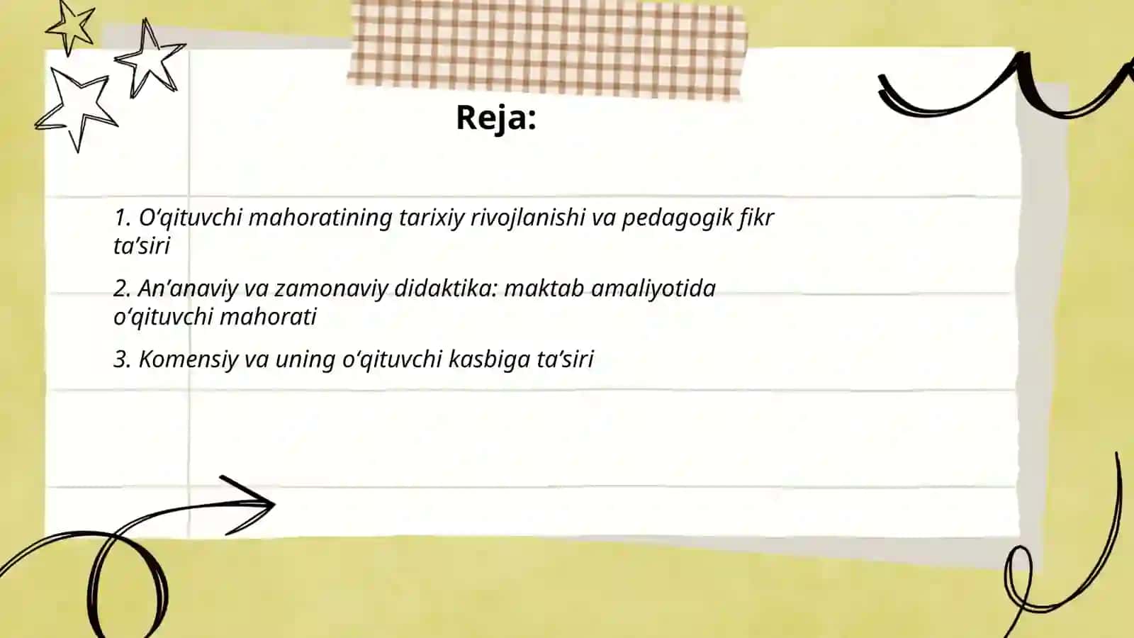 Pedagogik fikr tarixi va maktab amaliyotida o'qituvchi mahorati masalalari 2