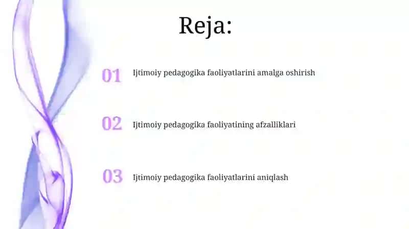 Ijtimoiy pedagogika faoliyatlarini amalga oshirish 2