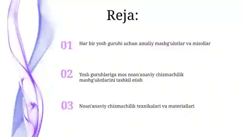Noan'anaviy chizmachilik mashg'ulotlari 2