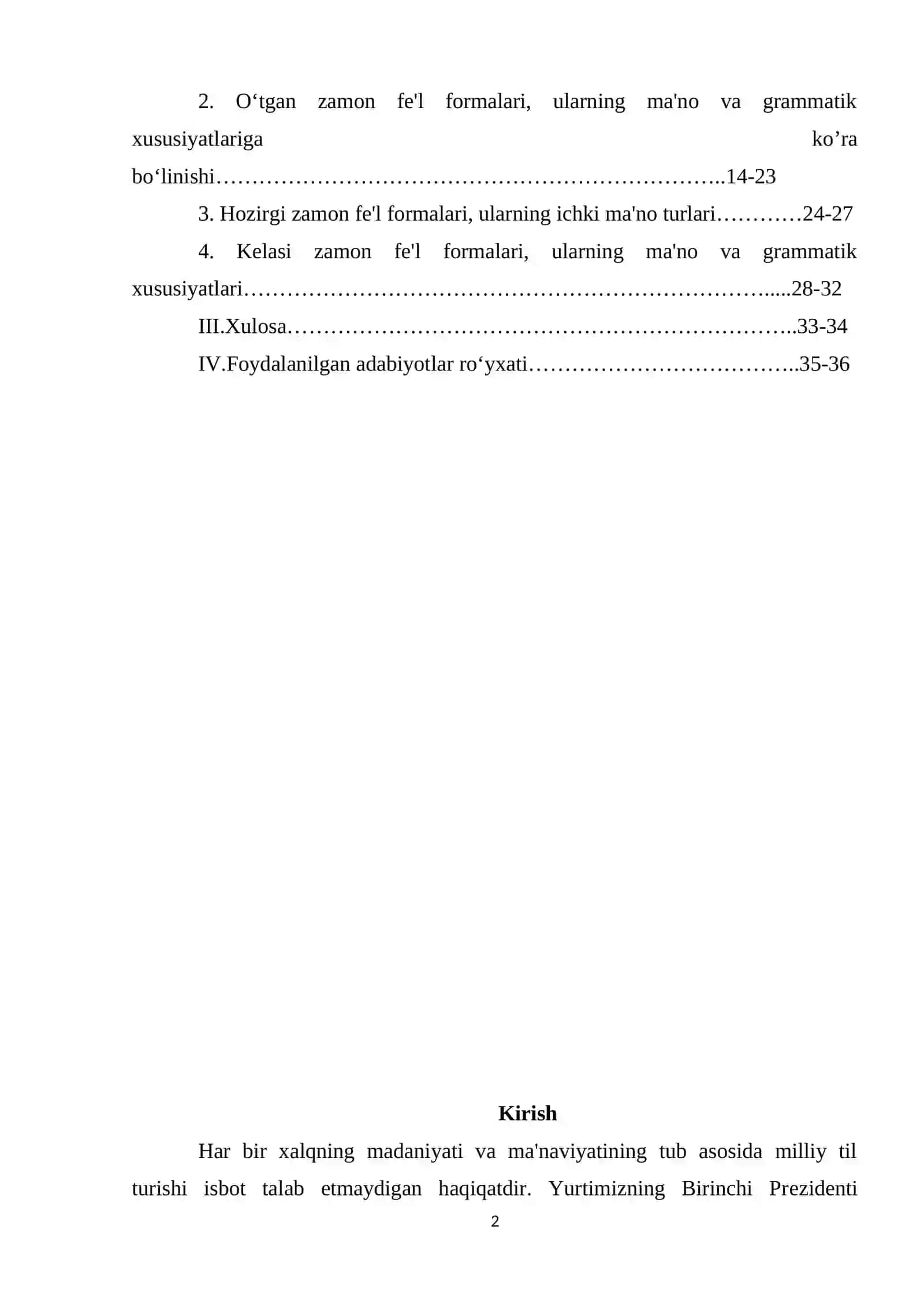 ‘’O’zbek tilshunosligida zamon kategoriyasining formal tadqiqi’’ 2