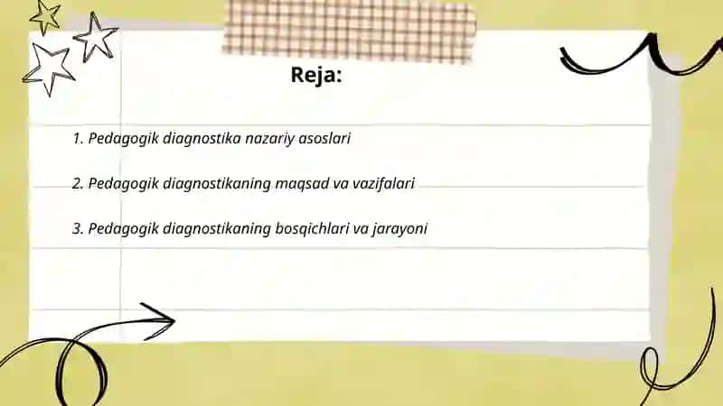 Pedagogik Diagnostika 2