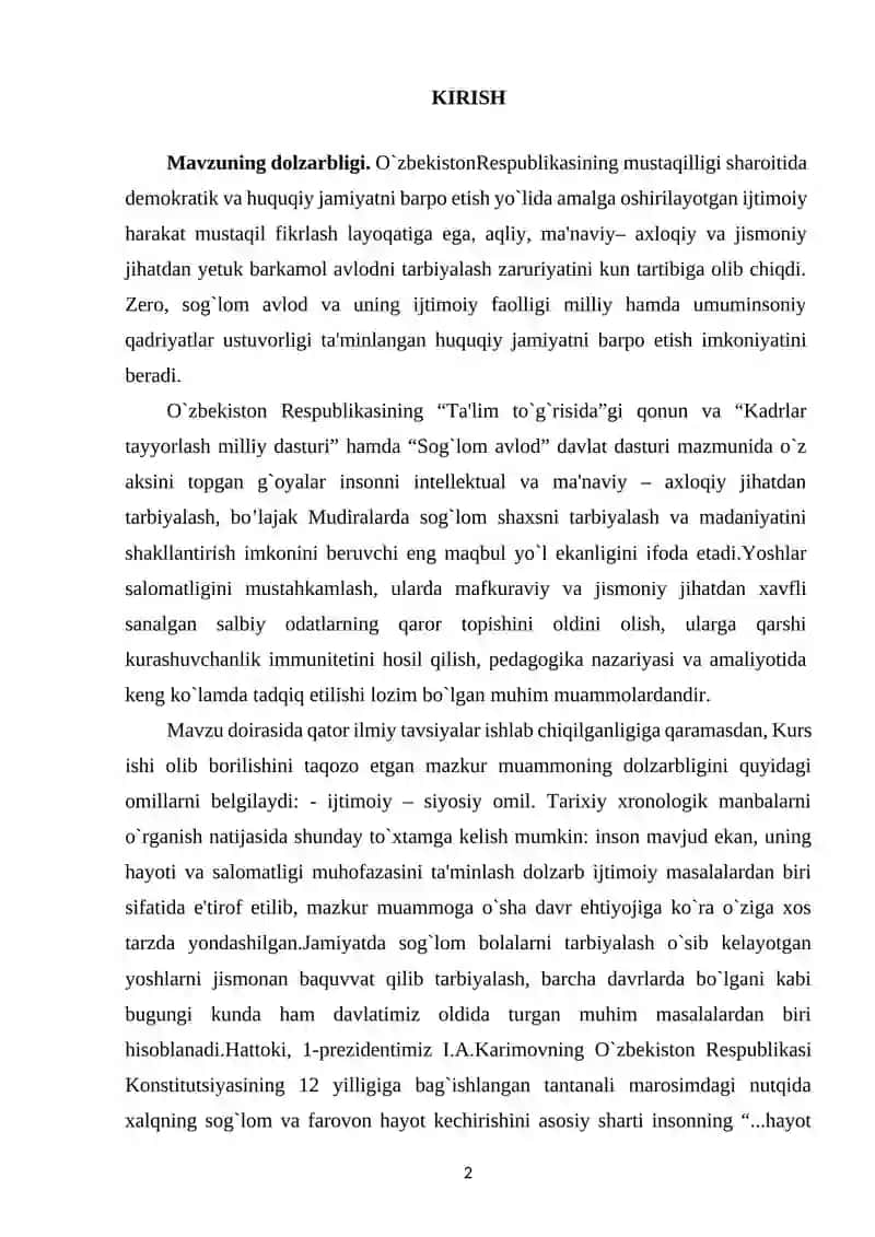 MAKTABGACHA TALIM TASHKILOTLARINI TEKSHIRISH BO‘YICHA TEMATIK VA YAXLIT TEKSHIRISH AKT LOYAHASINI ISHLAB CHIQISH 2