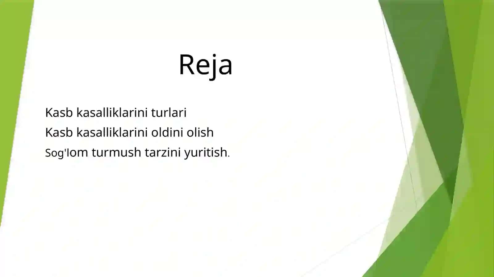 HAYOT FAOLYATI XAFSIZLIGI FANIDAN TAYORLAGAN MUSTAQIL ISHI 2