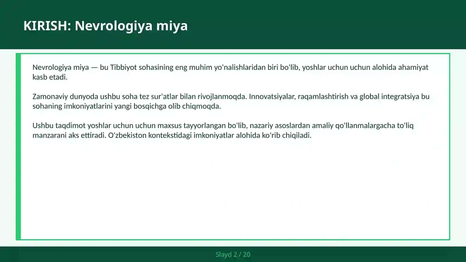 Nevrologiya miya 2
