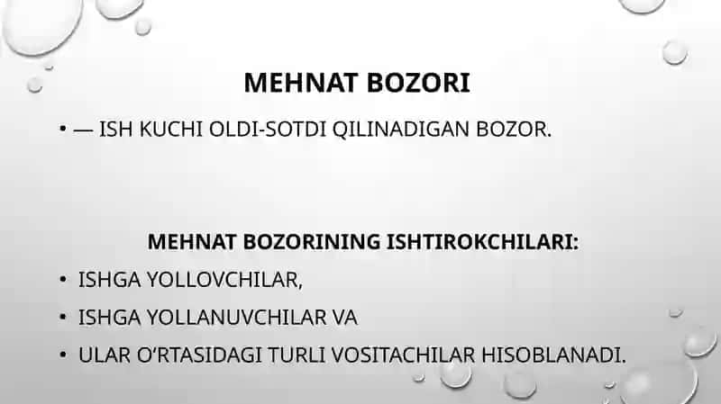 Mehnat bozori 2