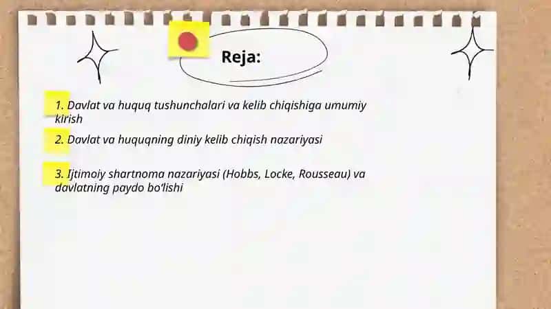 Davlat va Huquqning kelib chiqishi 2