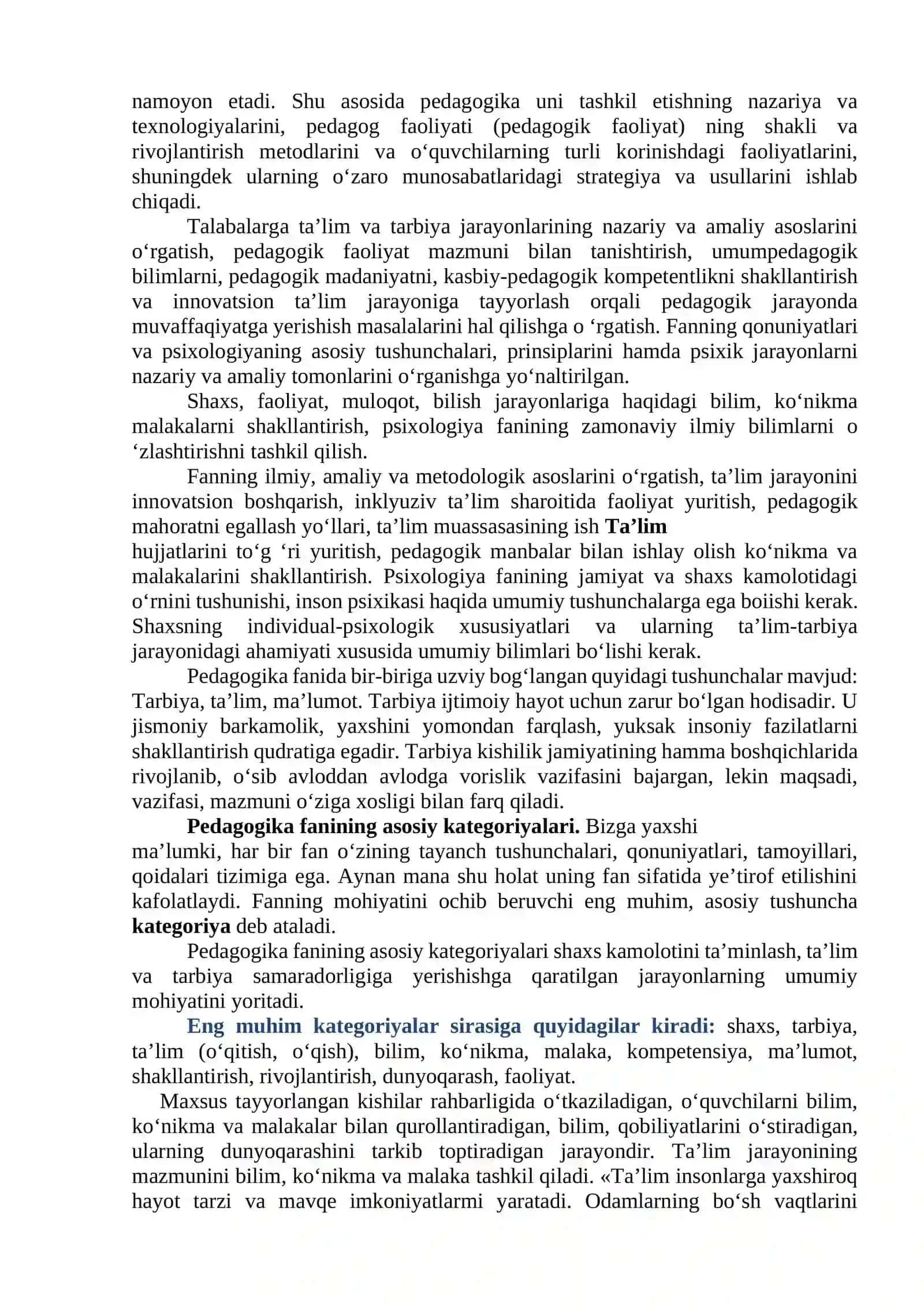 Ma’ruza Pedagogika fanining predmeti. tadqiqot metodlari 2