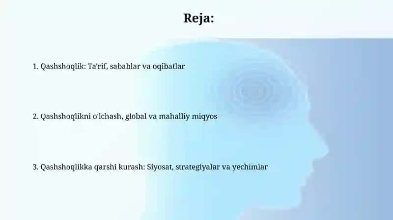 Qashshoqlik: Ta'rif va Sabablari 2