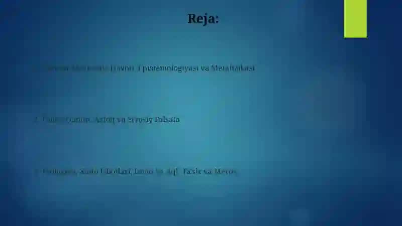 Foma Akvinskiy falsafasi 2