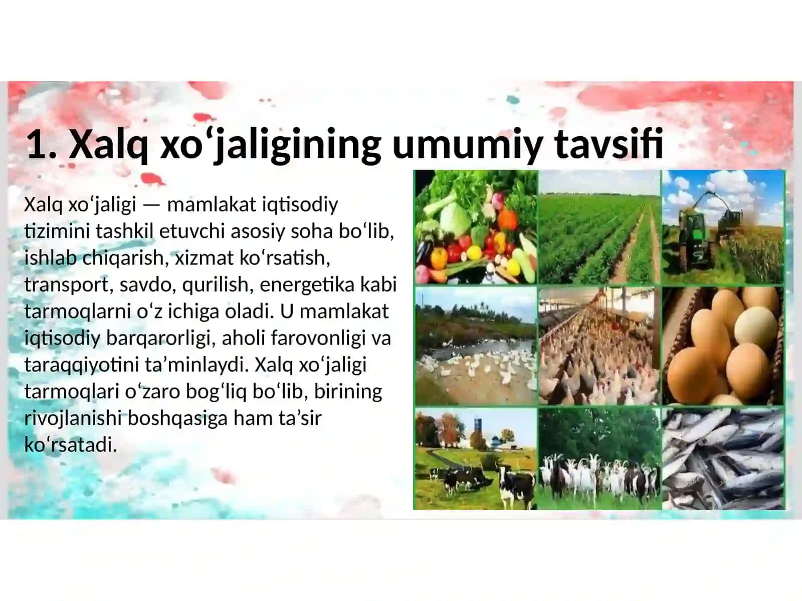 Xalq xo‘jaligining turli sohalari va tarmoq texnologiyalaridan foydalanish yo‘llari 2